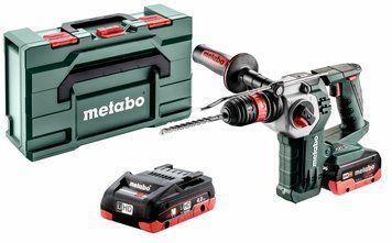 Аккумуляторный перфоратор Metabo KHA 18 LTX BL 24 QUICK 1* 5.5 Ач +1*4 Ач (Безкоштовна доставка) 600211540 фото