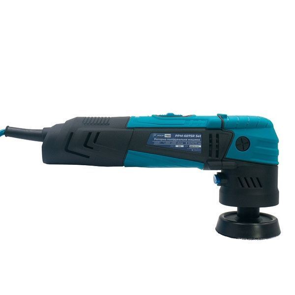 Роторна полірувальна машина PROFI-TEC PPM-607SR SET (600 Вт, диски 30/50/75 мм) 006066P фото