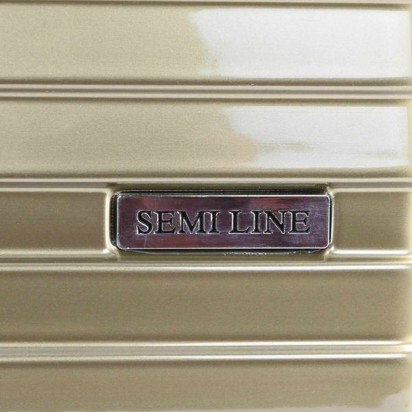 Чемодан Semi Line 24" (M) Gold (T5763-2) DAS302945 фото
