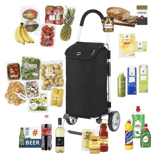 Сумка-візок ShoppingCruiser Foldable 45 Black (604320) 927297 фото