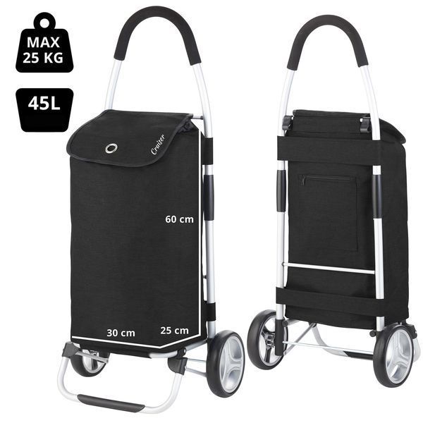 Сумка-візок ShoppingCruiser Foldable 45 Black (604320) 927297 фото
