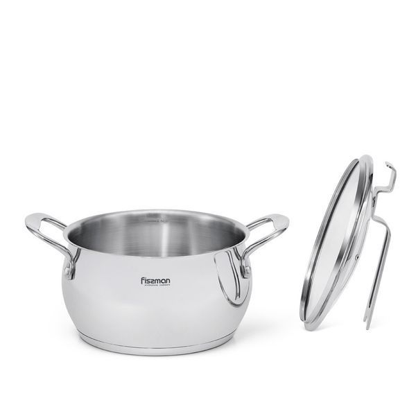Каструля з кришкою Fissman Vita 2,5 л 5215 5215 фото