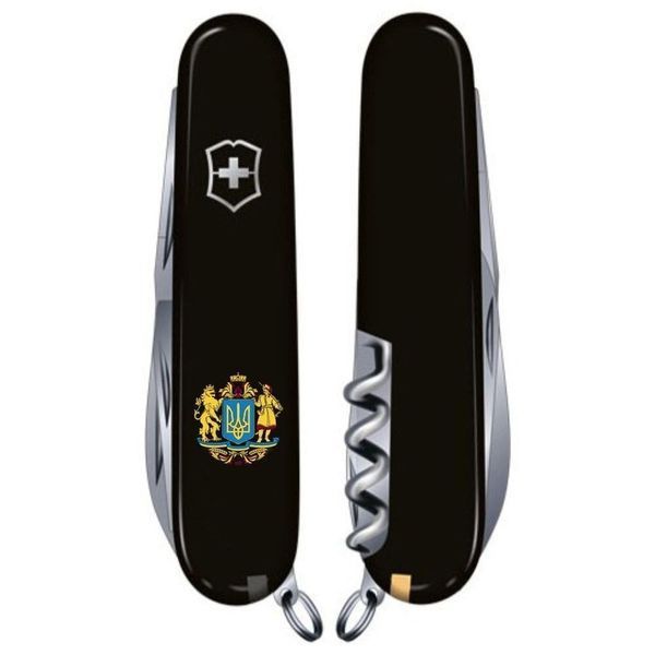 Складаний ніж Victorinox Huntsman Ukraine 1.3713.3_T0400u 1.3713.3_T0400u фото