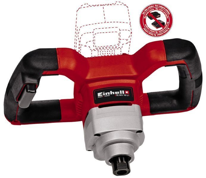 Міксер акумуляторний Einhell TE-MX 18 Li - Solo (4258760) 4258760 фото