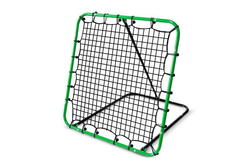 Сітка тренувальна для футболу Neo-Sport Rebounder 120 x 120 см чорно-зелена 1459 фото