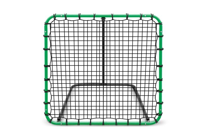 Сітка тренувальна для футболу Neo-Sport Rebounder 120 x 120 см чорно-зелена 1459 фото