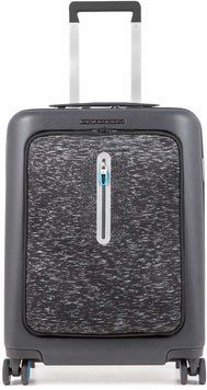 Чемодан Piquadro BAGMOTIC Black S с карм. д/ноут 15.6"/iPad /USB/microUSB (BV4426PCBM_N) BV4426PCBM_N фото