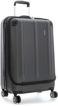 Валіза на 4 колесах Travelite CITY Anthracite M з кишенею д/ноутбука 17.3" 70 л (TL073045-04) TL073045-04 фото