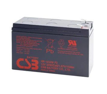 Аккумуляторная батарея CSB HR1234WF2, 12V 9Ah (151х65х101мм) Q10 HR1234W фото