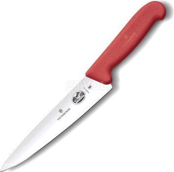 Ніж кухонний обробний Victorinox Fibrox 15 см, червоний 5.2001.15 фото