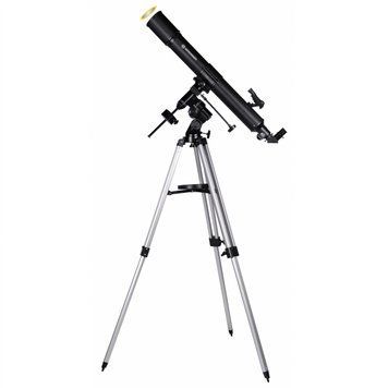Телескоп Bresser Quasar 80/900 EQ Refractor Solar Carbon з сонячним фільтром і адаптером для смартфона 923033 фото