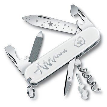 Нож Victorinox Sportsman White Christmas Special Edition 2018 0.3804.77 0.3804.77 фото