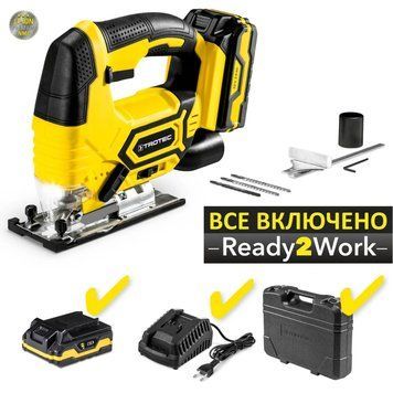 Лобзик електричний акумуляторний Trotec PJSS 11-20V + кейс (4425000006) DAS302802 фото
