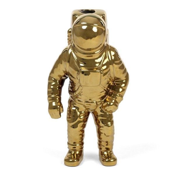 Ваза АСТРОНІВТ, порцеляна &laquo;COSMIC-DINER-STARMAN-GOLD&raquo; 10933 10933 фото