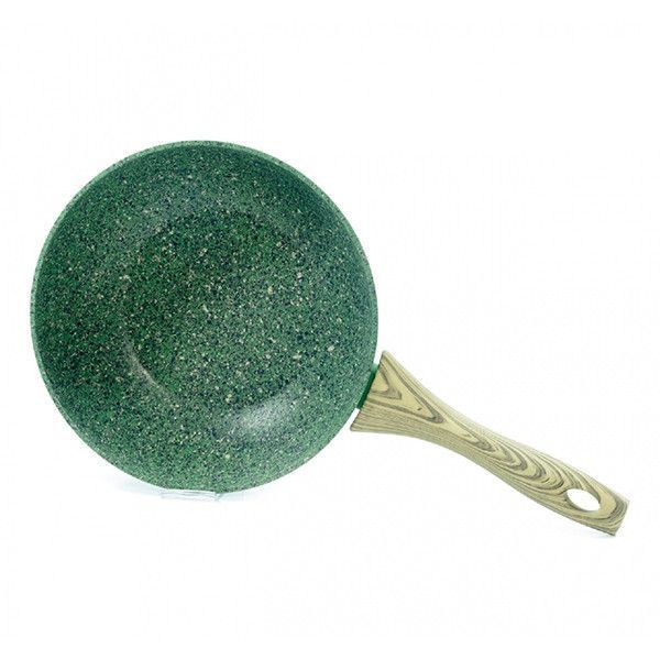 Сковорода-вок Fissman Malachite без крышки 24 см AL-4314.24 4314 фото