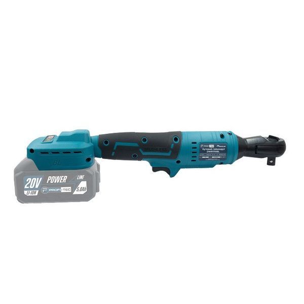 Аккумуляторный угловой гайковерт PROFI-TEC DWR1110BL POWERLine (2&times;PT2040 (4.0 Ач), зарядное устройство) 005537P фото