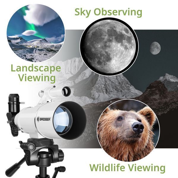 Телескоп Bresser Classic 70/350 Refractor з адаптером для смартфона (4670350) 929319 фото
