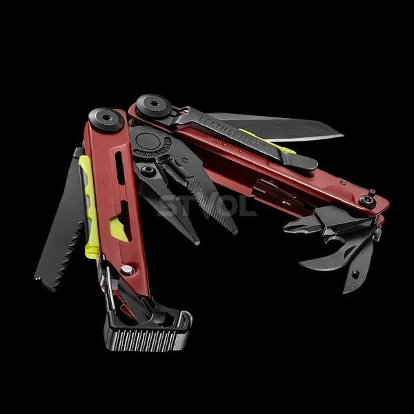 Мультитул LEATHERMAN SIGNAL CRIMSON + безкоштовна доставка 832745 фото