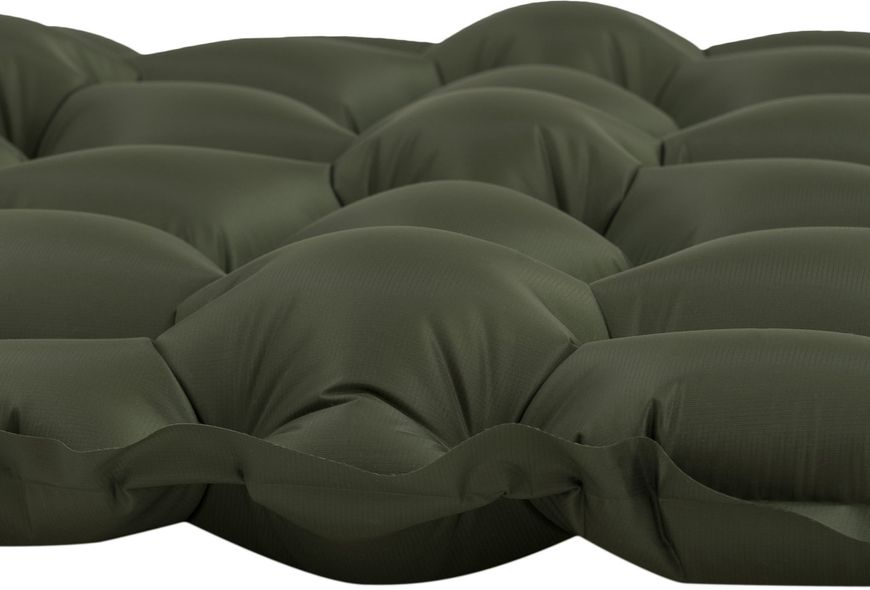 Килимок надувний Highlander Nap-Pak Inflatable Sleeping Mat 5 cm Olive (AIR071) 929796 фото