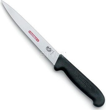 Ніж кухонний філейний Victorinox Fibrox 20 см, чорний 5.3703.20 фото