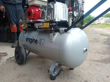 Компрессор ABAC Engineair 5/100 Petrol 4116002088 фото