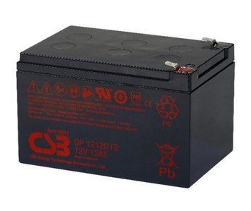 Акумулятор для ДБЖ 12 В 12 Аг CSB GP12120 (GP12120) GP12120 фото