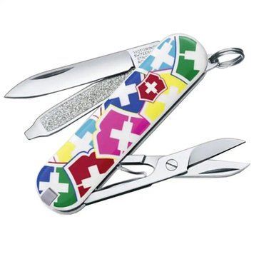 Нож складной, мультитул Victorinox Classic Vx Colors (58мм, 7 функций), с чехлом 0.6223.841 0.6223.841 фото