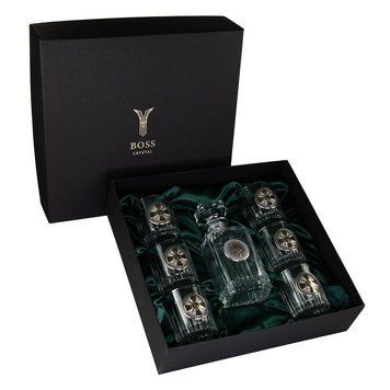 Набір для віскі BOSS CRYSTAL СУХОПУТНІ ВІЙСКА з графіном 6 келихів кришталь B7SUH2PGD B7SUH2PGD фото