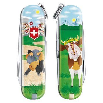 Складной нож Victorinox Classic LE "Swiss Wrestling" 5,8 см 0.6223.L2009 0.6223.L2009 фото