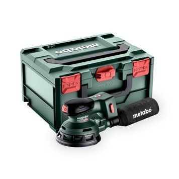 Аккумуляторная эксцентриковая шлифмашина Metabo PowerMaxx SXA 12-125 BL каркас + METABOX (Безкоштовна 602035840 фото