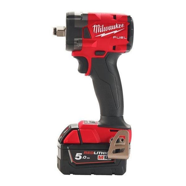 Гайковерт акумуляторний безщітковий 1/2'' MILWAUKEE, M18 FIW2F12-502Х, 339Нм, з кільцем (зарядний пристрій M12-18 FC, 2 акумулят 4933478444 фото