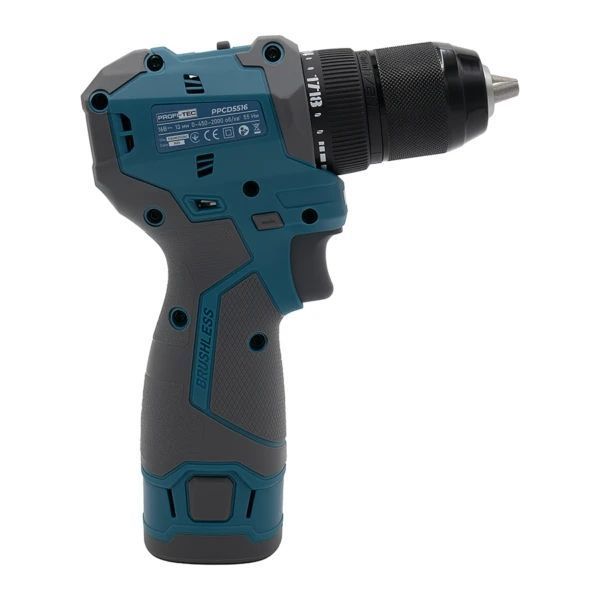 Акумуляторний шуруповерт PROFI-TEC PPCD5516 (2&times;PPT1620 (2.0 Аг), зарядний пристрій) 007152P фото