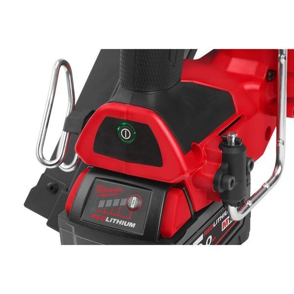Пістолет цвяхозабивний акумуляторний безщітковий MILWAUKEE M18 FUEL FFNS-502C (зарядний пристрій M12-M18 FC, 2 акумулятори M18 B 4933478302 фото