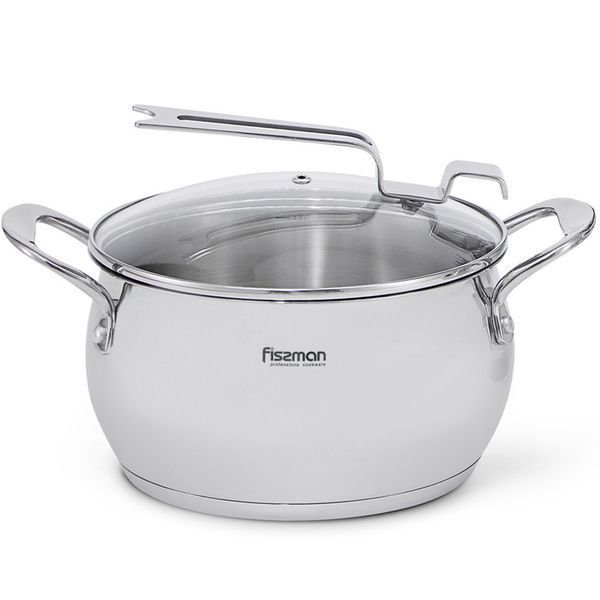 Каструля з кришкою Fissman Vita 4,5 л 5217 5217 фото