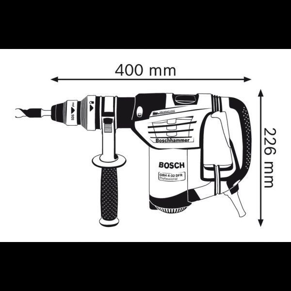 Перфоратор з патроном SDS-plus Bosch GBH 4-32 DFR Professional 0611332101 611332101 фото