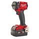 Гайковерт акумуляторний безщітковий 1/2'' MILWAUKEE, M18 FIW2F12-502Х, 339Нм, з кільцем (зарядний пристрій M12-18 FC, 2 акумулят 4933478444 фото 3