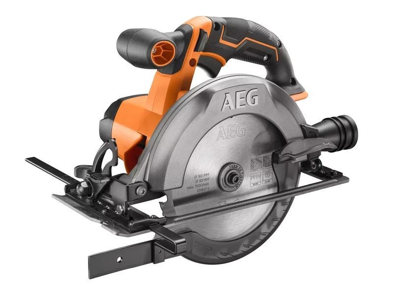 Пила ручна дискова акумуляторна безщіткова AEG BKS 18C2-0 (4935478635), 18В, диск 165 мм (корпус) 4935478635 фото