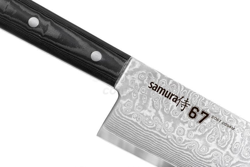 Ніж кухонний Сантоку, 175 мм, Samura "67 Damascus" (SD67-0094M) SD67-0094M фото