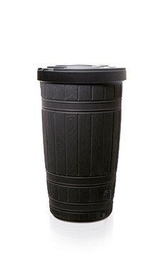 Емкость для сбора дождевой воды Prosperplast Woodcan, 265 л черная 5905197595597 фото