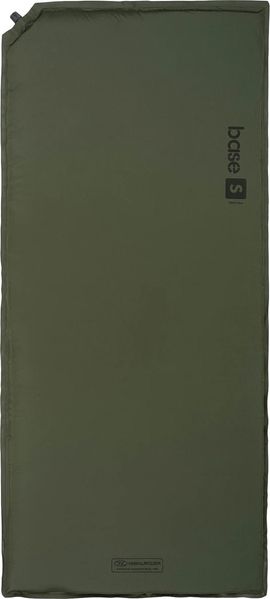 Килимок самонадувний Highlander Base S Self-inflatable Sleeping Mat 3 cm Olive (SM100-OG) 929860 фото