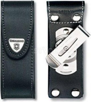 Чохол Victorinox поясний шкіряний з кліпсою (111 мм, до 5 шарів) 4.0524.31 фото