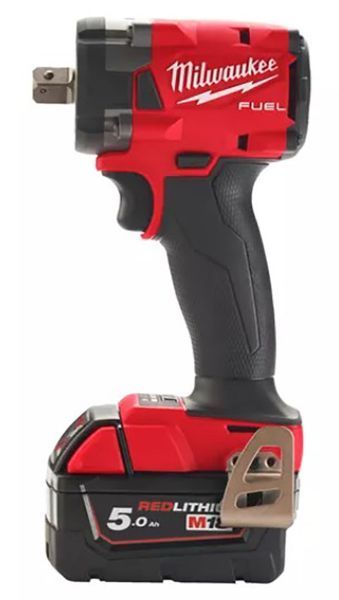 Гайковерт акумуляторний безщітковий 1/2'' MILWAUKEE, M18 FIW2P12-502X, 339Нм, з піном (зарядний пристрій M12-18 FC, 2 акумулятор 4933478447 фото