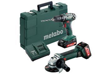 Аккумуляторный набор Metabo Combo Set 2.4.3 18 V BS18+W18 (Безкоштовна доставка) 685082000 фото