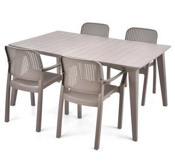 Комплект садовой мебели HECHT SAMANA SET BEIGE 4 HECHTSAMANASETBEIGE4 фото
