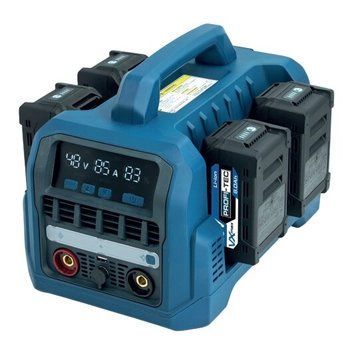 Акумуляторний зварювальний апарат PCWM12080VX Max (4PT2080VXmax (8.0 Aг), двопортовий зарядний пристрій 008161P фото