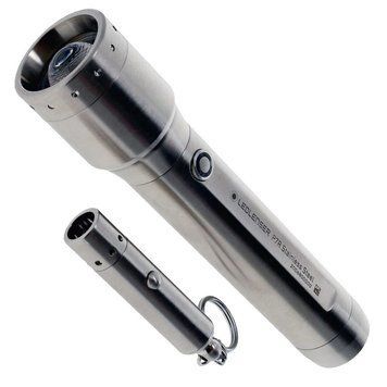 Подарунковий набір ліхтарів Led Lenser P7R Core та V8, Steel 502466 502466 фото