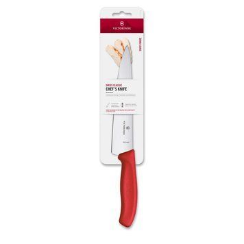 Шеф-ніж Victorinox Swiss Classic 19см черв 6.8001.19C1B 6.8001.19C1B фото