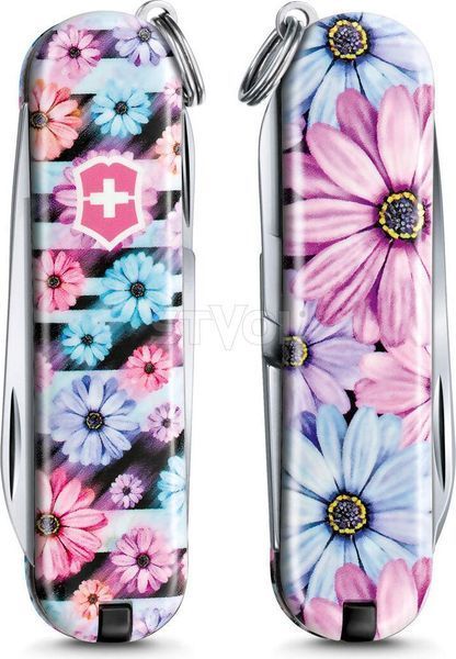 Ніж Victorinox Сlassic LE "Dynamic Floral" 0.6223.L2107 фото