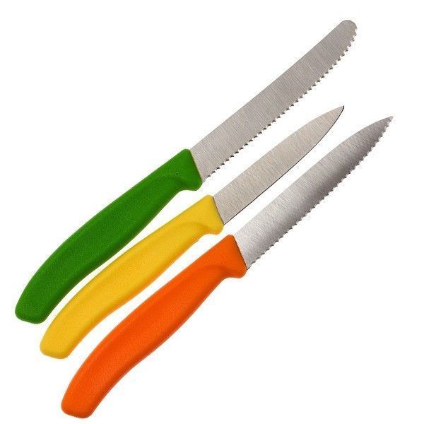 Набір кольорових ножів Victorinox Swiss Classic 3 шт. в подарунковій упаковці 6.7116.31G 6.7116.31G фото