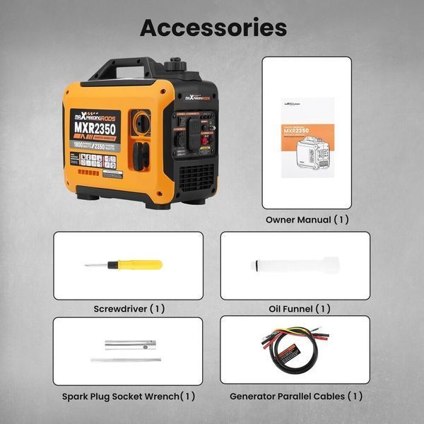 Генератор інверторний MaXpeedingRods MXR2350 mxr2350 фото